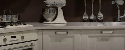 Limestone worktop