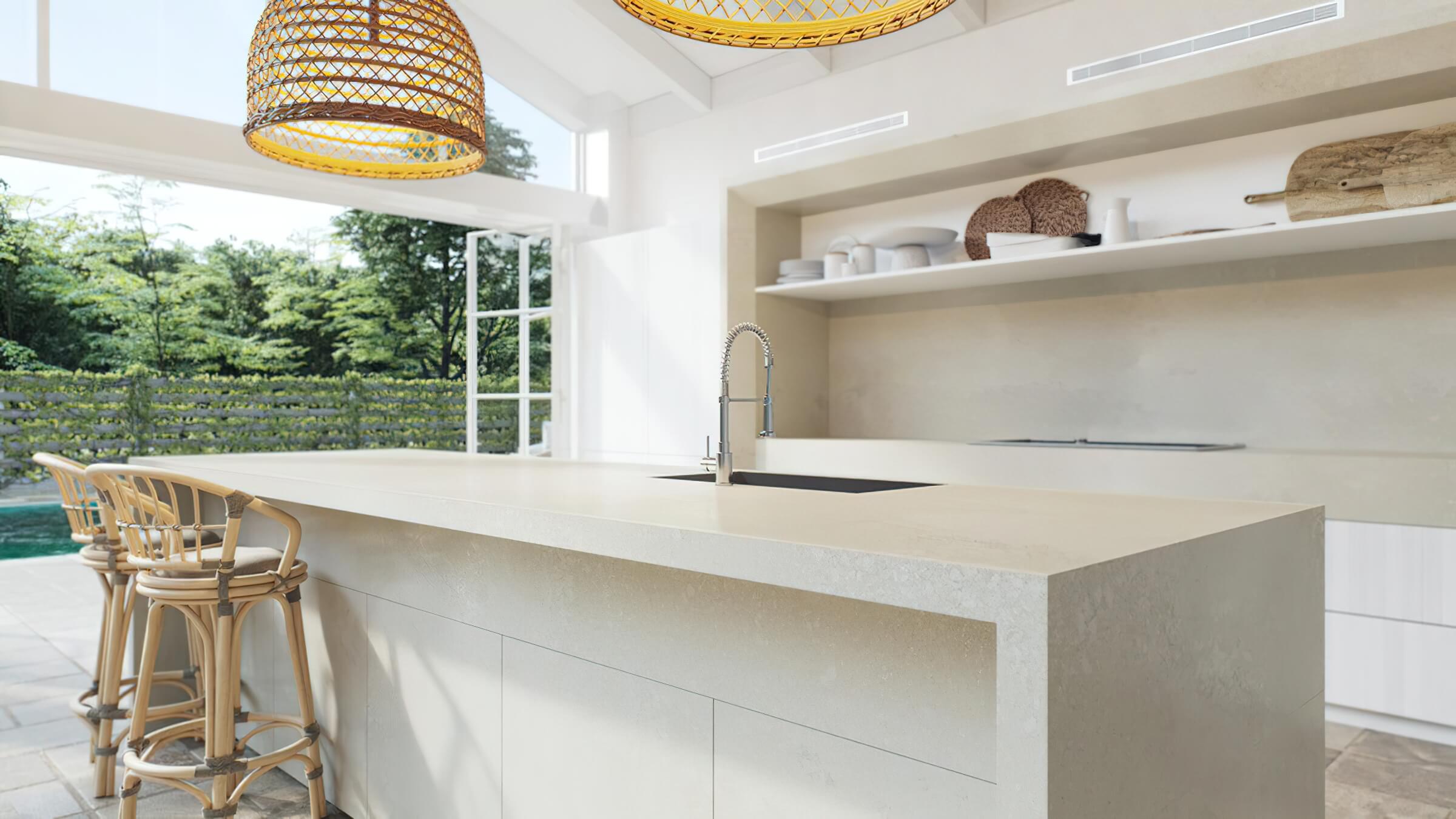 Caesarstone Adamina — kvarts töötasapind