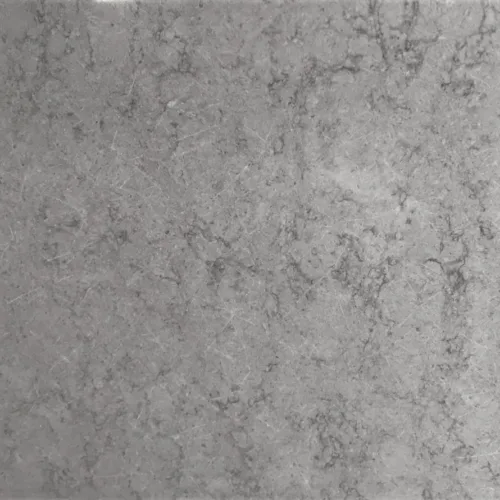 Caesarstone Symphony Grey grå kvarts bordplade i familiekøkken
