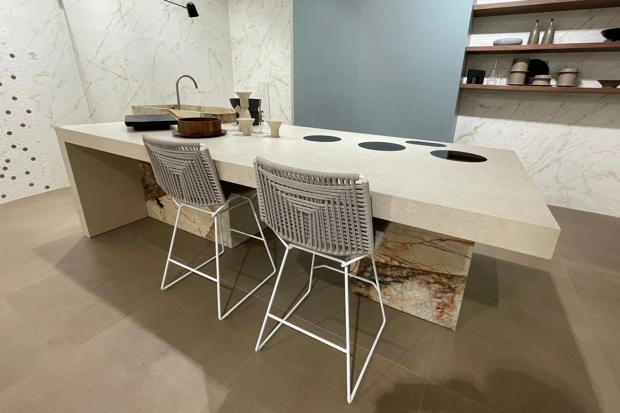 Marazzi Limestone Ivory — keraamika töötasapind