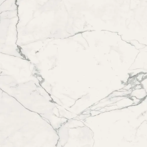 Marazzi Statuario, hvid keramisk bordplade med poleret overflade
