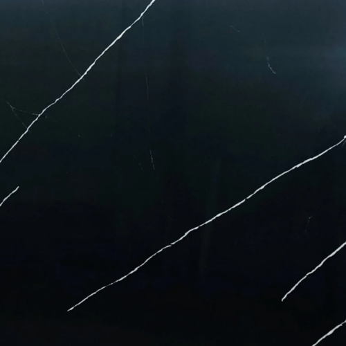 Quartz Nero Marquina — kvarts töötasapind