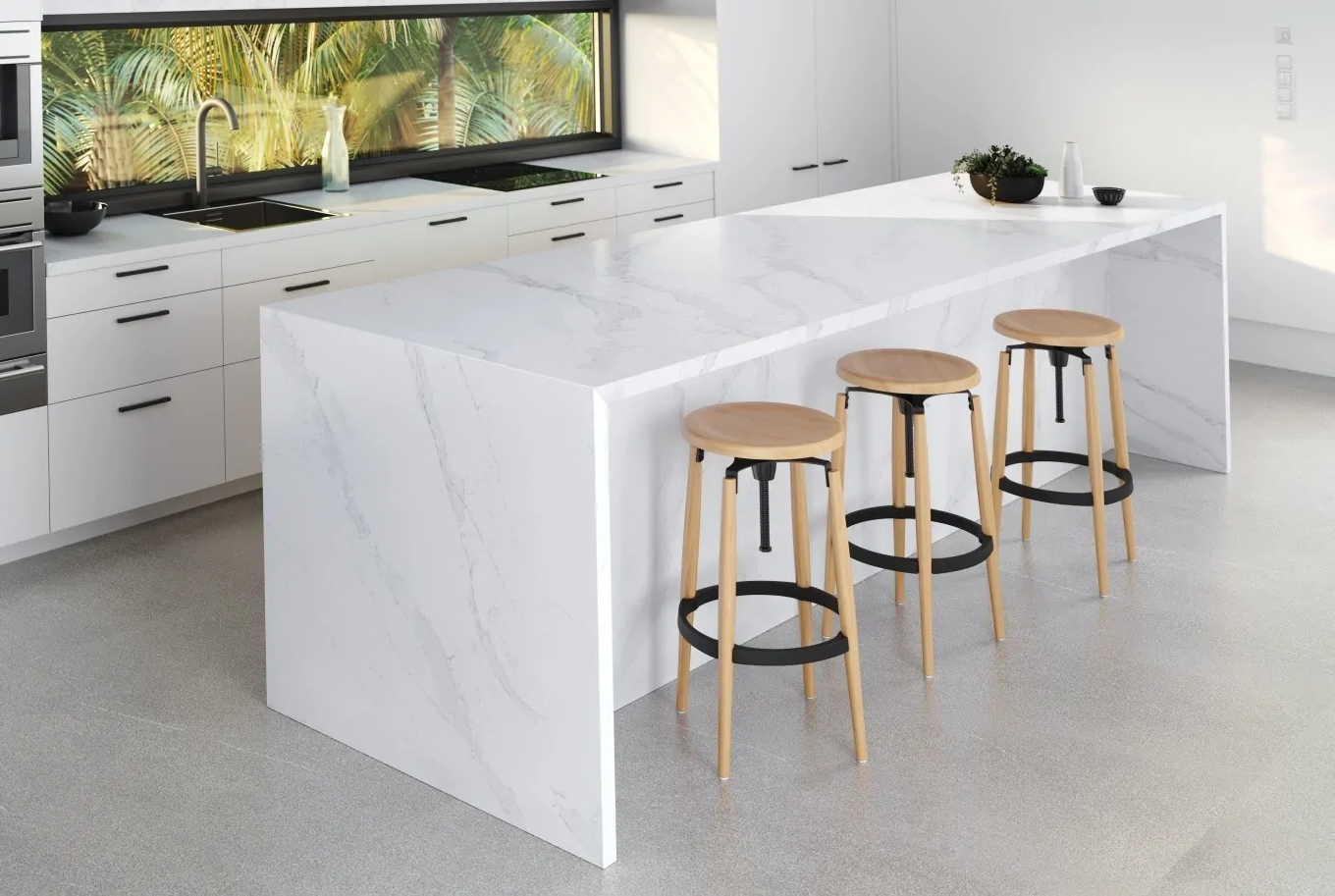 Silestone Eternal Calacatta Gold — kvarts töötasapind