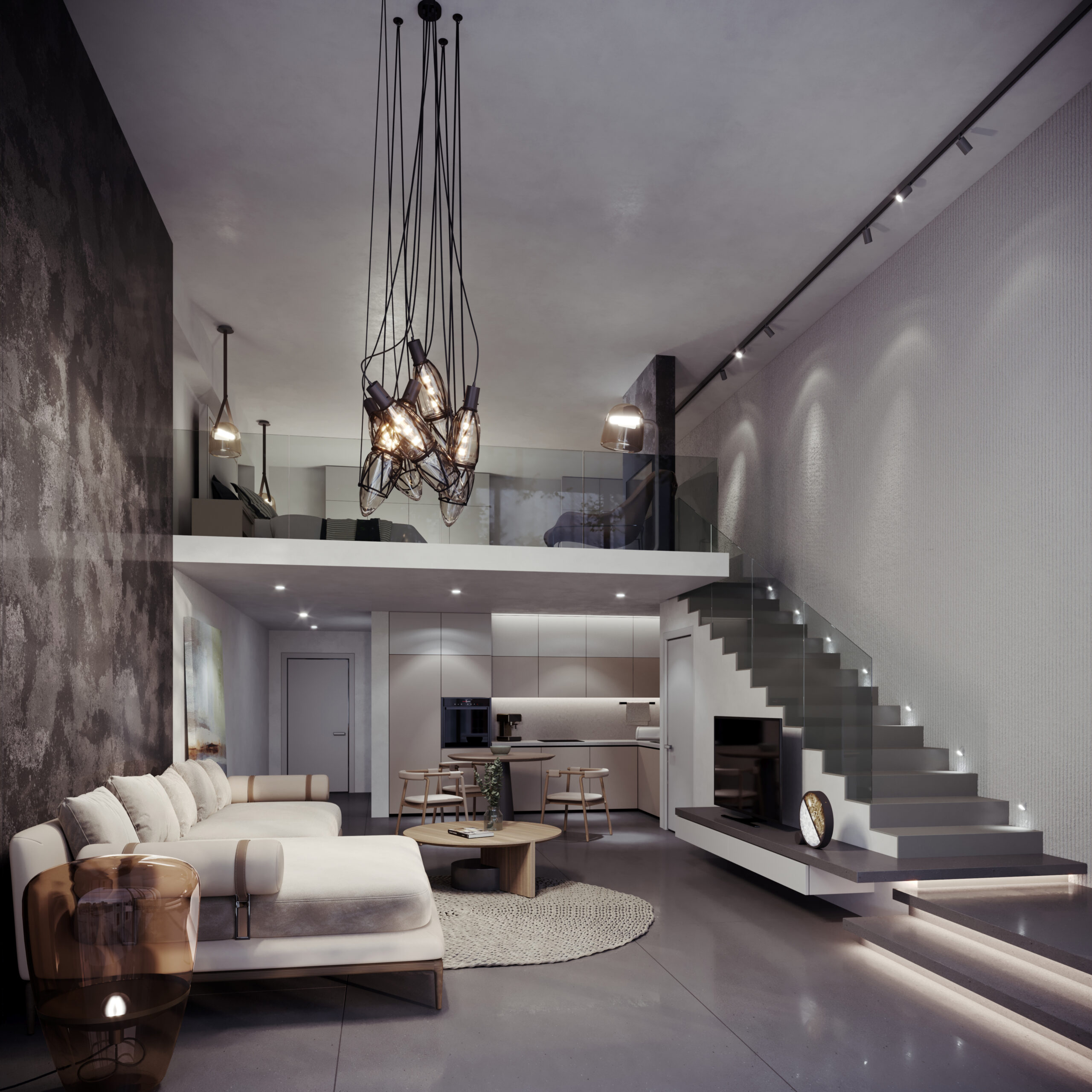 Technistone Metropole Nero — kvarts töötasapind